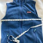 Vineyard Vines Women's Blue Full Zip Fleece Sweater Vest, XS (NO SIZE TAG) Photo 4