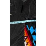 Sonoma Black Soft Velvet Zip/Snap Up Quilted Lining Jacket Size Large Pockets Photo 3