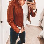 Steve Madden Brown Leather Jacket  Photo 0