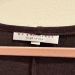 Bryn Walker  Dark Brown Long Sleeve Top Photo 1
