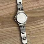 Caravelle by Bulova Ladies Watch Gold Silver Tone Bracelet White Dial Gold Hands Photo 9