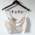 ZARA  satin effects crop top Photo 0