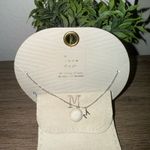 A New Day  Silver 'M' Pendant Necklace Photo 1
