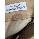 J.Crew  9" Billie Demi Boot Crop Jeans Women's Size 24 Mustard Cotton Blend Photo 8