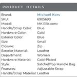Michael Kors Ellis top handle satchel Crossbody Photo 1