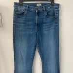 MOTHER The Weekender Fray Denim Jeans in Sweet And Sassy Size 31 Photo 8