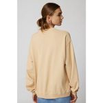 Urban Outfitters Crater Lake Overdyed Crew Neck Sweatshirt Small Yellow Oregon Photo 14