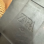 ZARA Tan Suede Oxford Chunky Lug Sole EU 40 Photo 9