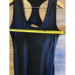Athleta  Dress Size L Built in Bra Golf Black Athletic Halter Power Tennis Photo 2