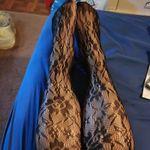 Gothic Floral Lace Calf Socks, Punk All Photo 2