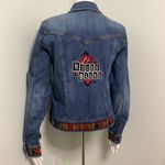 House of Blues Embroidered Jean Jacket large Blue Photo 3