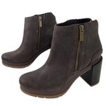 Sorel  Blake Distressed Ankle Waterproof Leather Boots in Blackened Brown Size 7 Photo 3