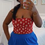 Hollister Red Tube Top Photo 0