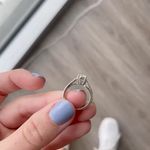 Engagement Ring Silver Photo 0