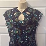 Retro Floral Peacock Midi Dress By Dancing Days By Banned large Green Photo 4