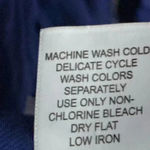 ROMANS WO SIZE 5X(38/40) NAVY TUNIC TOP WITH CROCHET ACCENT ON FRONT SOFT Blue Photo 8