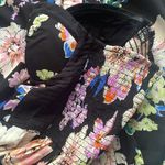 Band of Gypsies strapless bustier floral wide leg pants jumpsuit, size small Photo 10