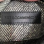 Rebecca Minkoff Dark Gray Leather Mini M.A.C. Convertible Crossbody Bag Silver C Photo 10