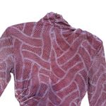 Cinq à Sept Marlene Long Sleeve Mini Dress in Purple, Size US 0 Photo 8