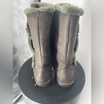 Sonoma Faux Fur Lined Winter Boots Toggle Button Closure Warm Comfy size 8 Photo 3