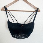 PINK - Victoria's Secret  Black Push Up Lace Hook Closure Bralette New Photo 0