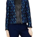 Club Monaco Aubrey Jacquard Jacket with Lambskin Panel Photo 1