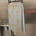 đź’•JOHN ELLIOTTđź’• Slip Skirt Midi Slim Fit ~ Thyme x Cement 0 XS NWT *FLAWED* Photo 11