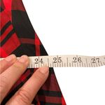 Heart soul Vintage 90s  red black plaid circle skirt TuleTrim Christmas Holiday Photo 7