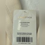 Fabletics  Lexie Hooded Robe Women's Tapioca Ivory Cozy Fleece Lined Photo 3