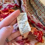 Free People  Aloha State of Mind Patchwork V-neck Cropped Top Size S Photo 2