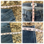 Paige  Verdugo Crop Skinny Jeans Distressed Women’s Stretch Denim Blue Size 28 Photo 3