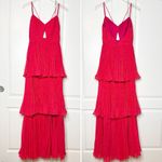 NWOT AMUR Dominique Dress in Raspberry Rose Size 2 Red Photo 5