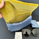 Gucci  Women Black Sunglasses with Chains NEW Photo 12