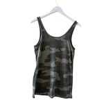 So Petfect Women's Tank Top Camo Gray Black Fitted SZ XL #1234 Photo 4
