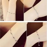 Zales AdjustableSterling Silver Bangle Bracelet, Sterling Silver Bracelet for Women Photo 3