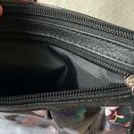 wilson's leather Wilson Leather: Mundi Black Floral Wristlet- flaws Photo 7