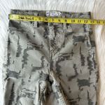 Free People  Green & Khaki High Rise Skinny Long and Lean Jeans Size 26 Photo 5