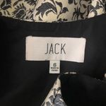 Jack by BB Dakota Gold Shimmer Black Floral Jacquard Fit & Flare Dress Photo 8