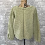 Prologue  Light Green Sherpa Fleece Pullover Sweater Photo 4