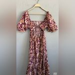 Favorite Daughter The Mirka Dress in Vintage Multi Floral Size 4 Purple Photo 6