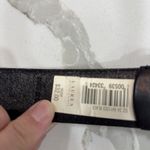 Ralph Lauren Lauren  Belt Size 34 Black Solid Brass Buckle Italian Leather Photo 3