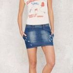 One Teaspoon  Mini Freelove Denim Skirt Photo 0