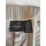 Chico's Traveler Size XL Cardigan Sweater Tan Long Open Front X Large set pants Photo 8