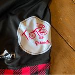 Borah Tour de Friends Women’s Pro Cycling Short Black Size L Photo 3