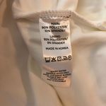 Tuckernuck  Womens White Contrast Seam Short Sleeve Crewneck Sport Dress Sz L Photo 4