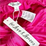 For Love & Lemons  Clementine Mini Dress, Fuchsia, Large Photo 11