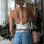 Brandy Melville White Halter Top Photo 1