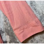 Talbots  Button Up Blouse Woman X Pink Textured Casual Work Classic Collared Photo 6