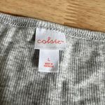 Colsie Women's Gray Short Sleeve Cropped Lounge T Photo 1