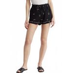 Tinseltown  Floral Frayed Shorts BLACK SOOT NWT Size 7/28 Photo 1